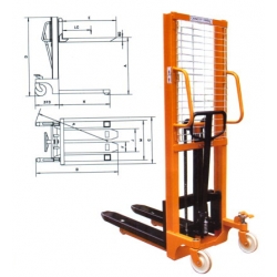 Soporte para cajas/transmisiones de piso.